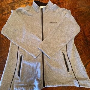 The Breakers Palm Beach logo Gray Full Zip Jacket Size XL